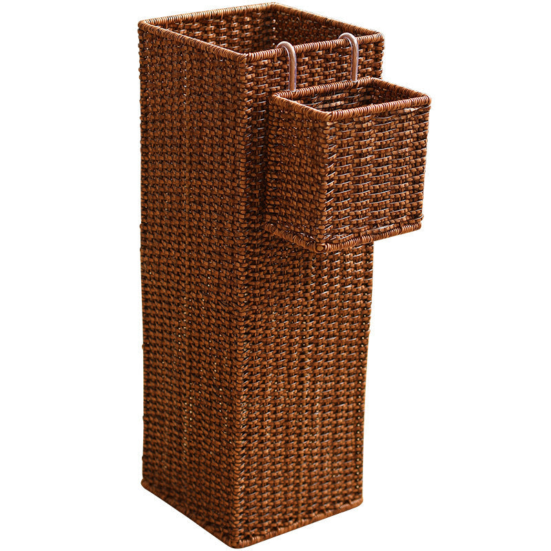 Decoratieve mand opslag vaas