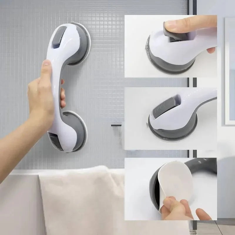SECUREBAR – Bathroom Safety Handle with Suction Cup Mounting
