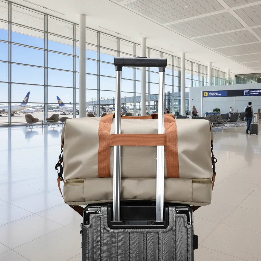 FITVOYAGE – Sports bag with shoe compartment & wet compartment