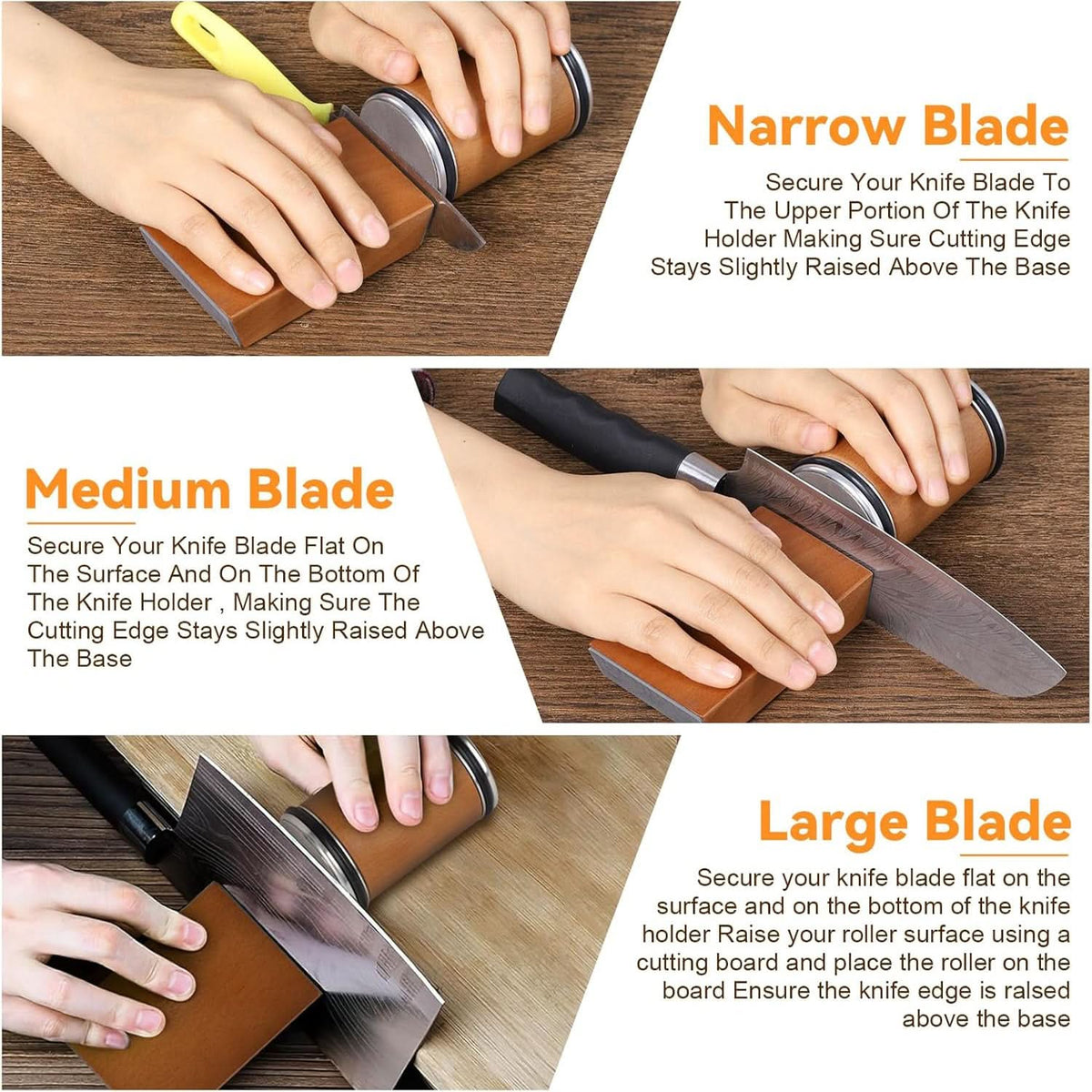SHARPEDGE – Professional Knife Sharpener with Diamond Roller