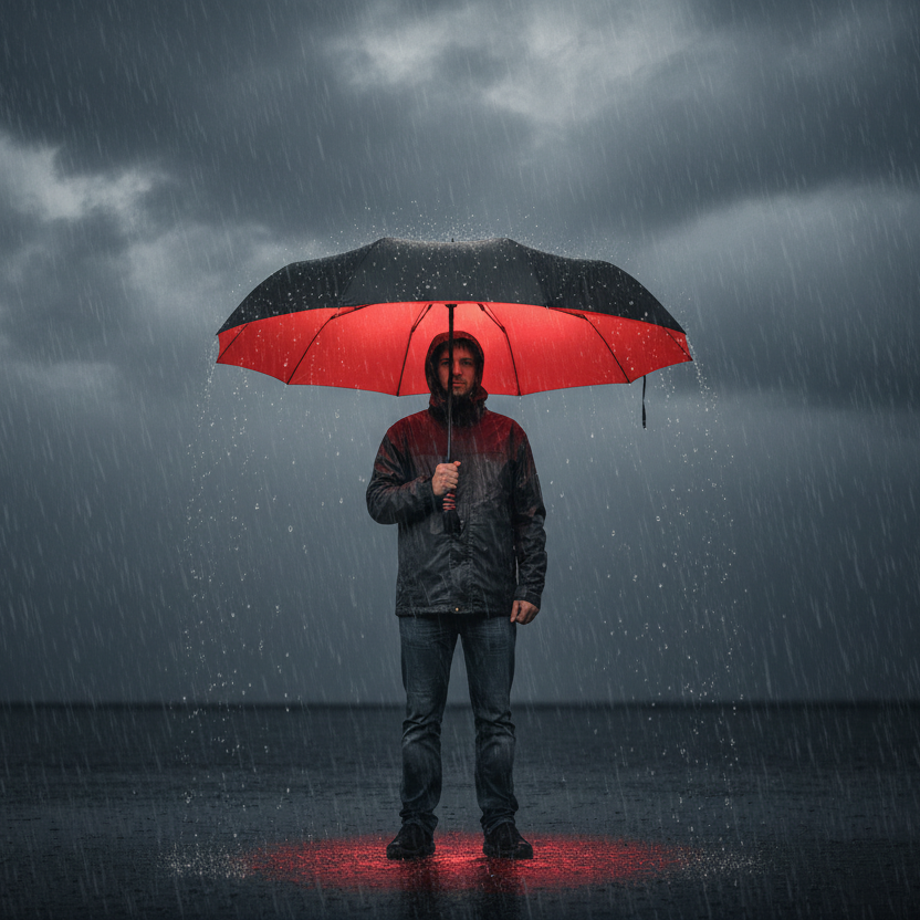 RAINFORCE – Storm umbrella for maximum wind protection