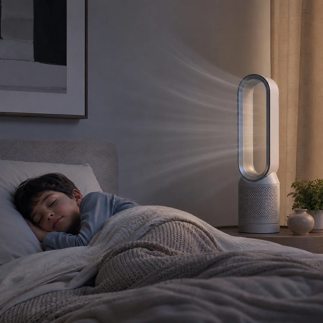 Bladeless Air Cooler & Purifier Fan with Ioniser for Home Use