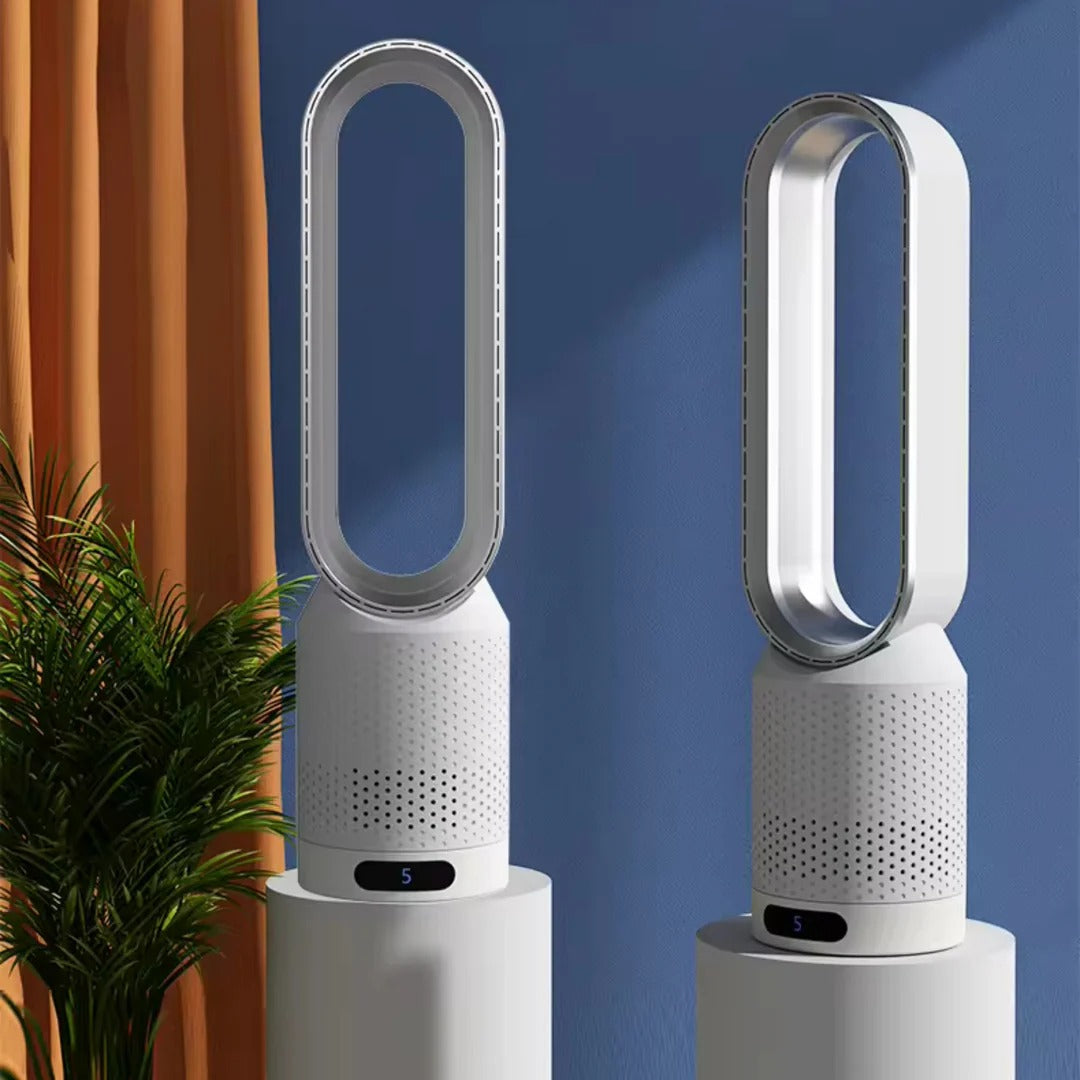 Bladeless Air Cooler & Purifier Fan with Ioniser for Home Use