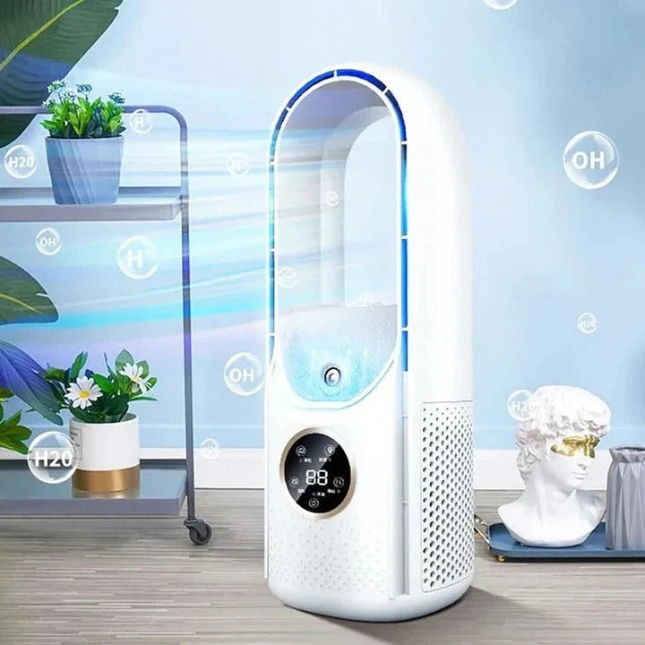 Bladeless Silent Portable Cooling Fan