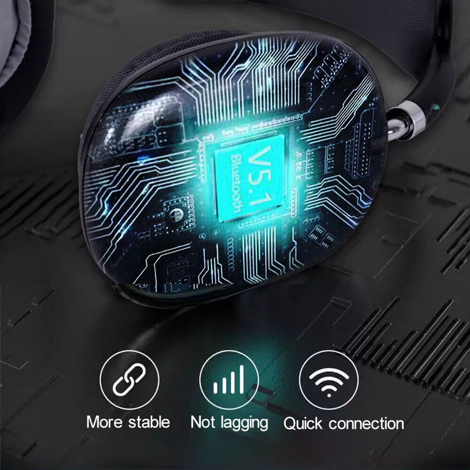 Bluetooth Headphones with Active Noise Cancellation & Long Play