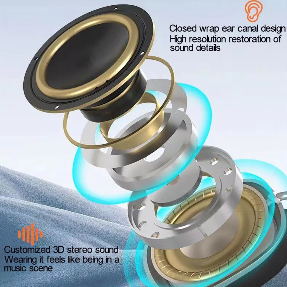 Bluetooth Headphones with Active Noise Cancellation & Long Play