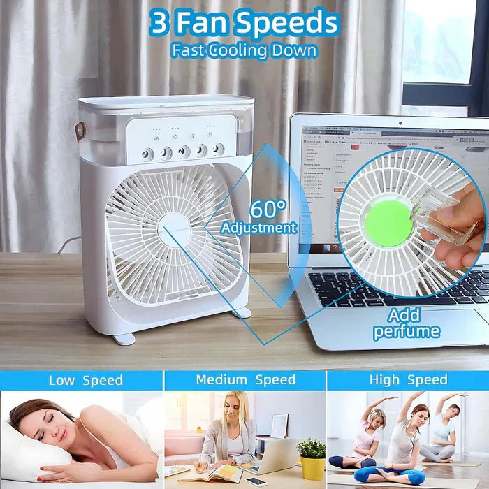 Portable Air Cooler & Mist Fan