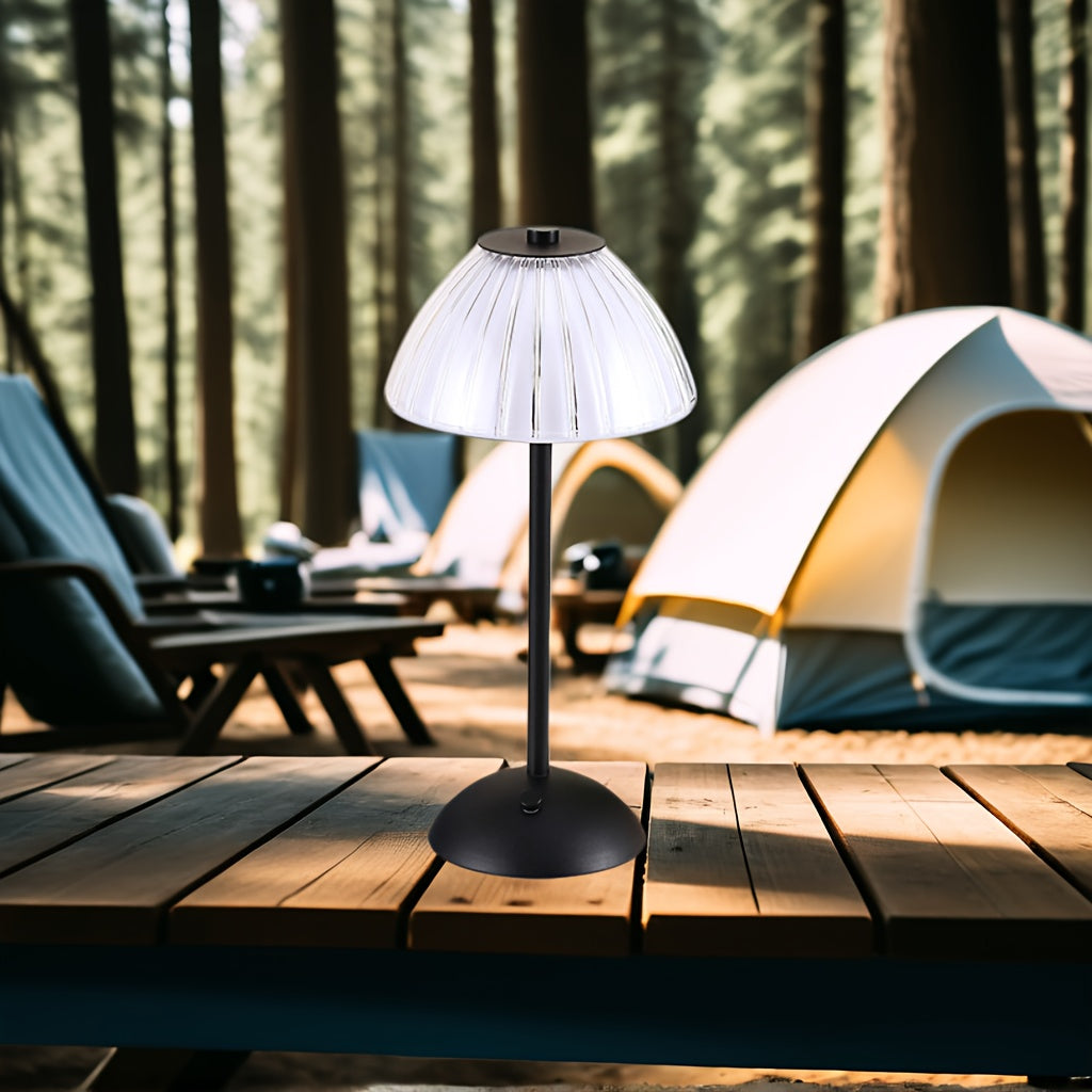 Dimbare Led Tafellamp Met Kristalvorm Voor Warme Elegante Binnenverlichting