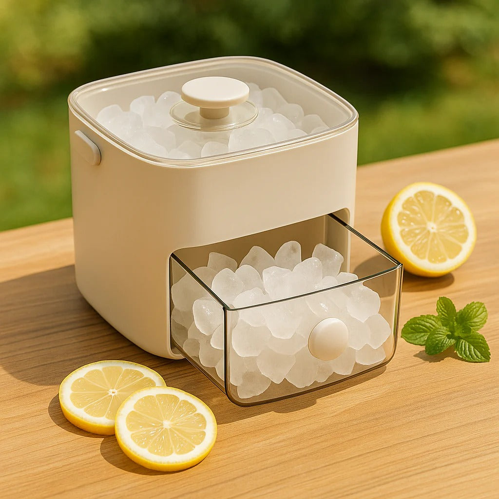 Compact Countertop Ice Maker – Fast, Quiet & Space-Saving Design