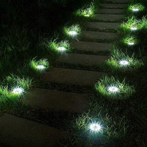 Cordless Solar LED Garden Stake Lights
