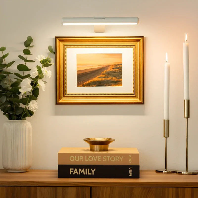 Cordless Wall Art Light – Rechargeable Picture Light, 32 cm