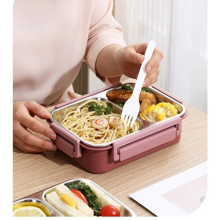 Insulated Lunch Container Compact Leak-Proof Meal Storage
