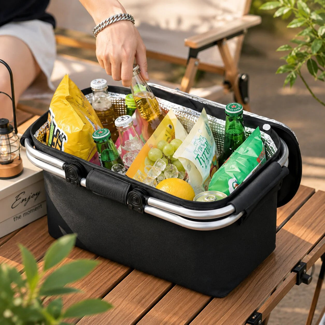 Foldable Picnic Basket (18 L)