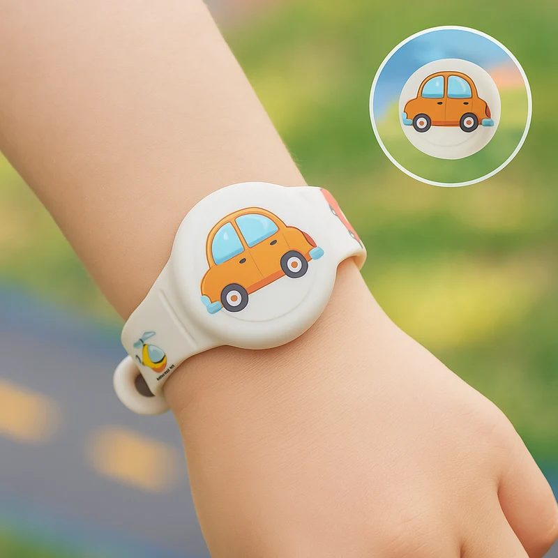 Kids' Silicone Wristband for Location Tag