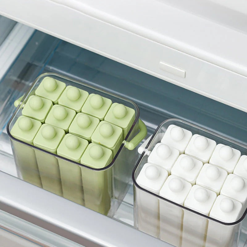 Silicone Ice Stick Mould with Storage Box