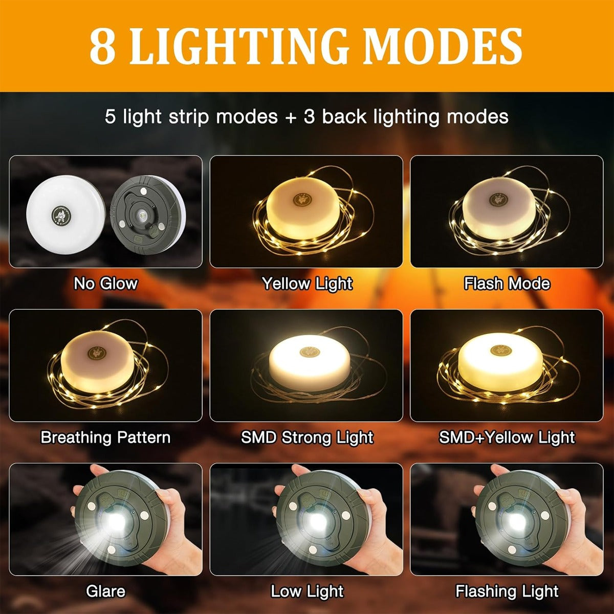 Rechargeable Waterproof Outdoor String Light (10 m)