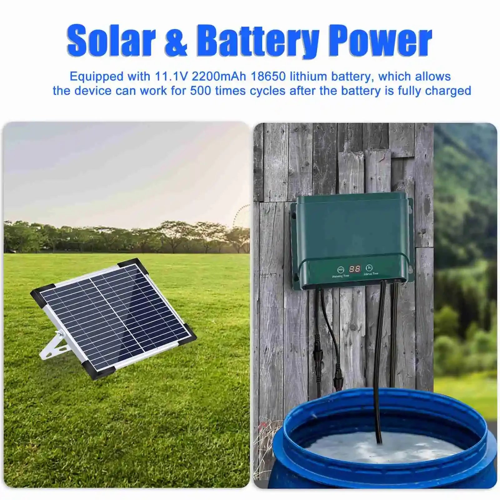 Solar Drip Irrigation System Kit