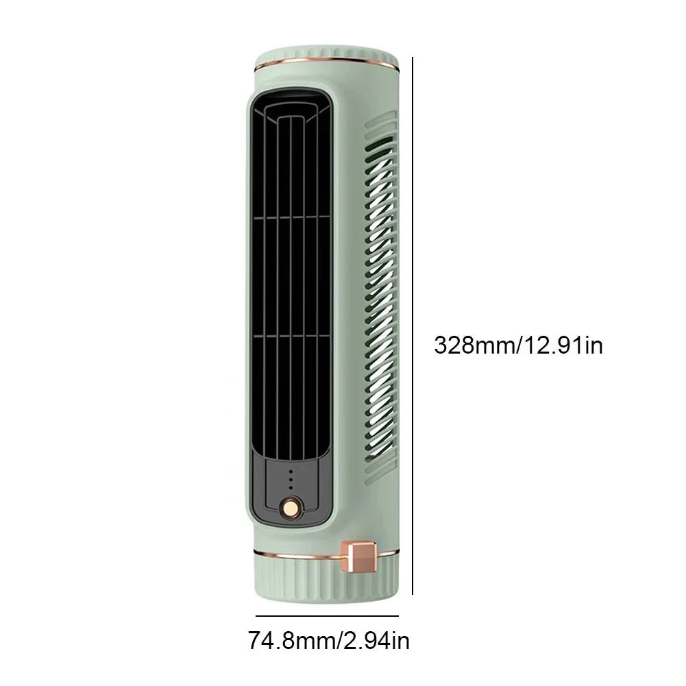 Bladeless Tower Fan with 360 Degree Airflow