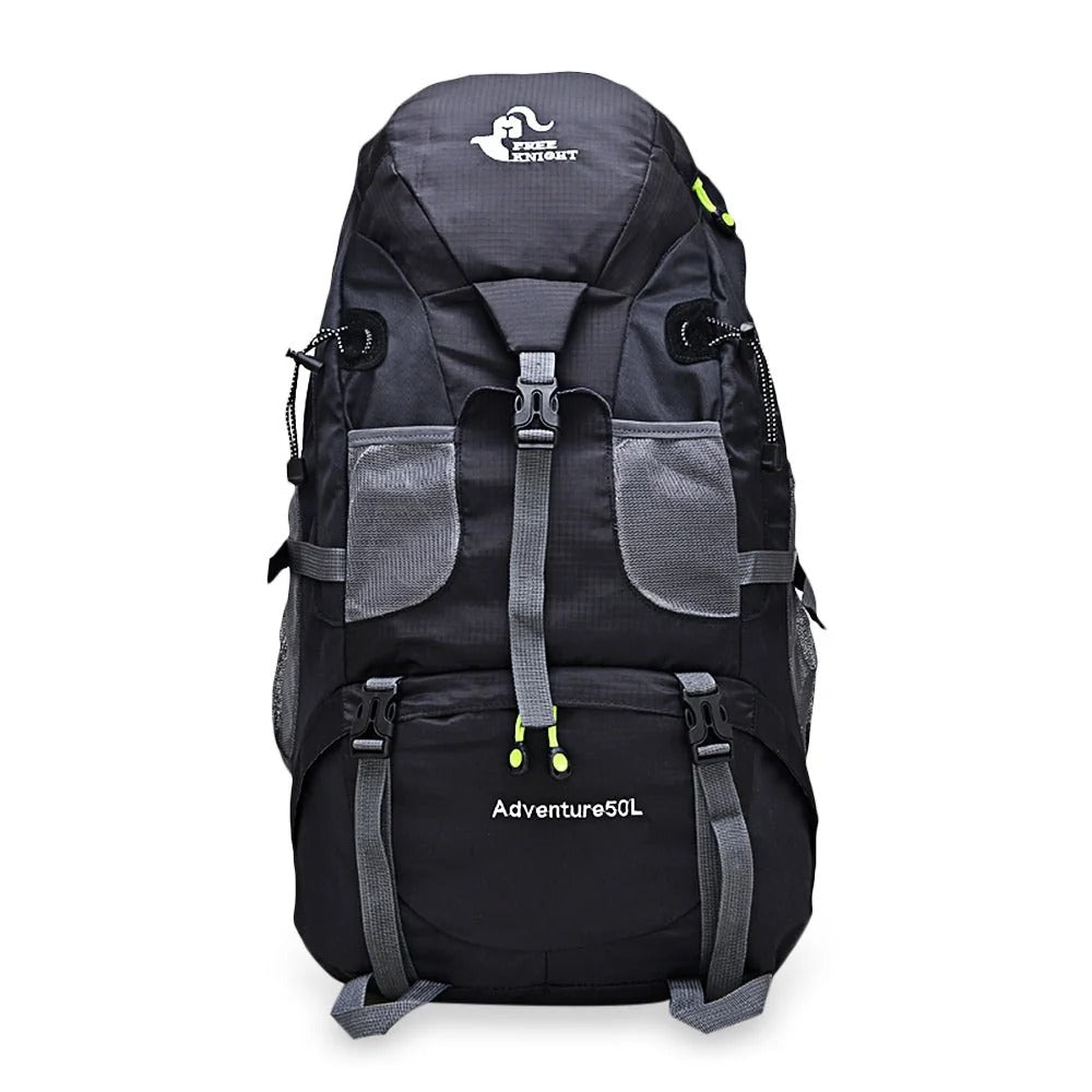 50L Water-Resistant Hiking Backpack