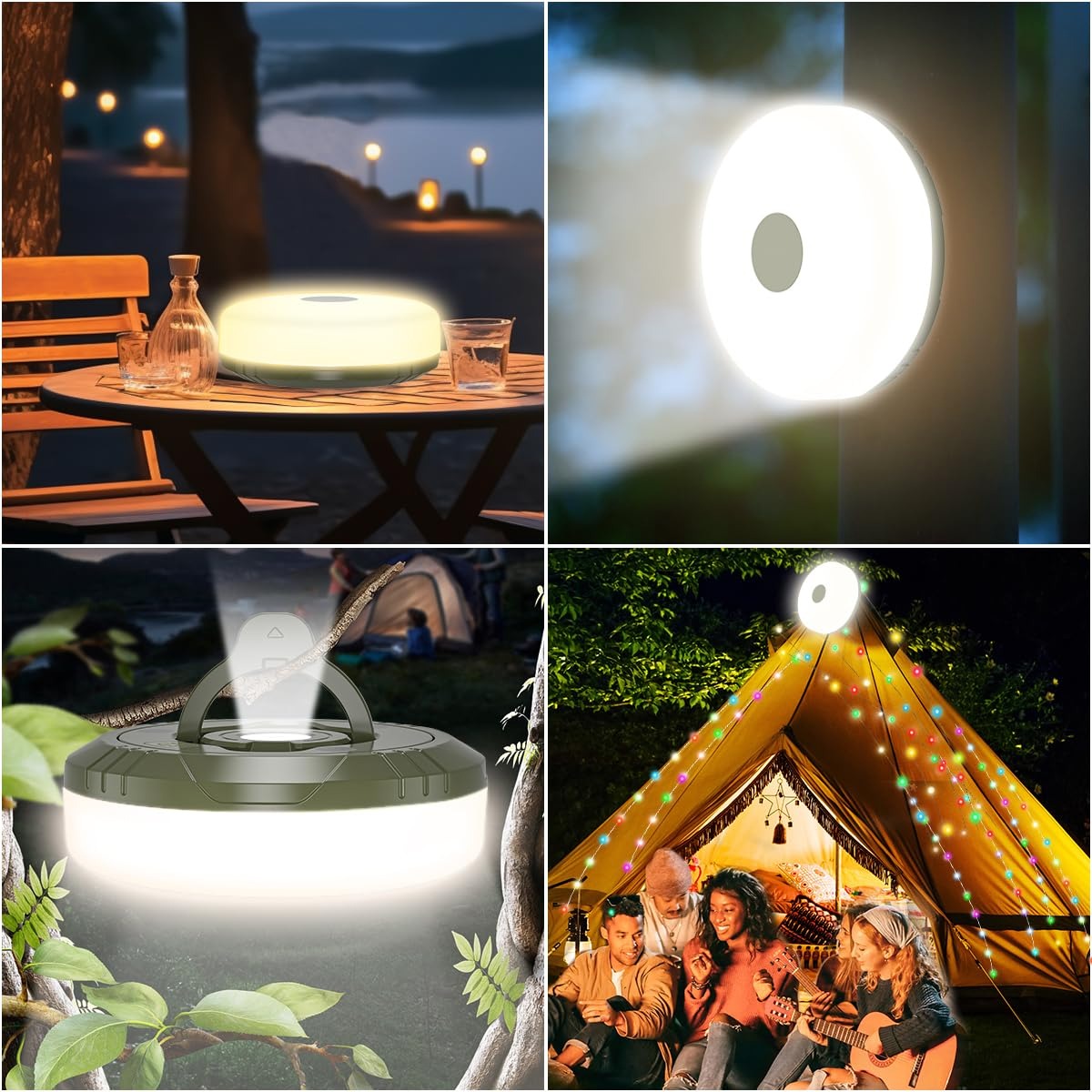 Rechargeable Waterproof Outdoor String Light (10 m)