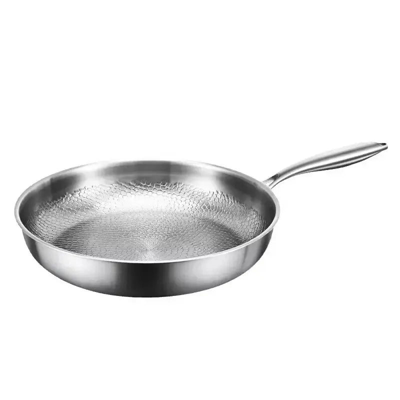 Titanium Non-Stick Frying Pan, Hammered Finish