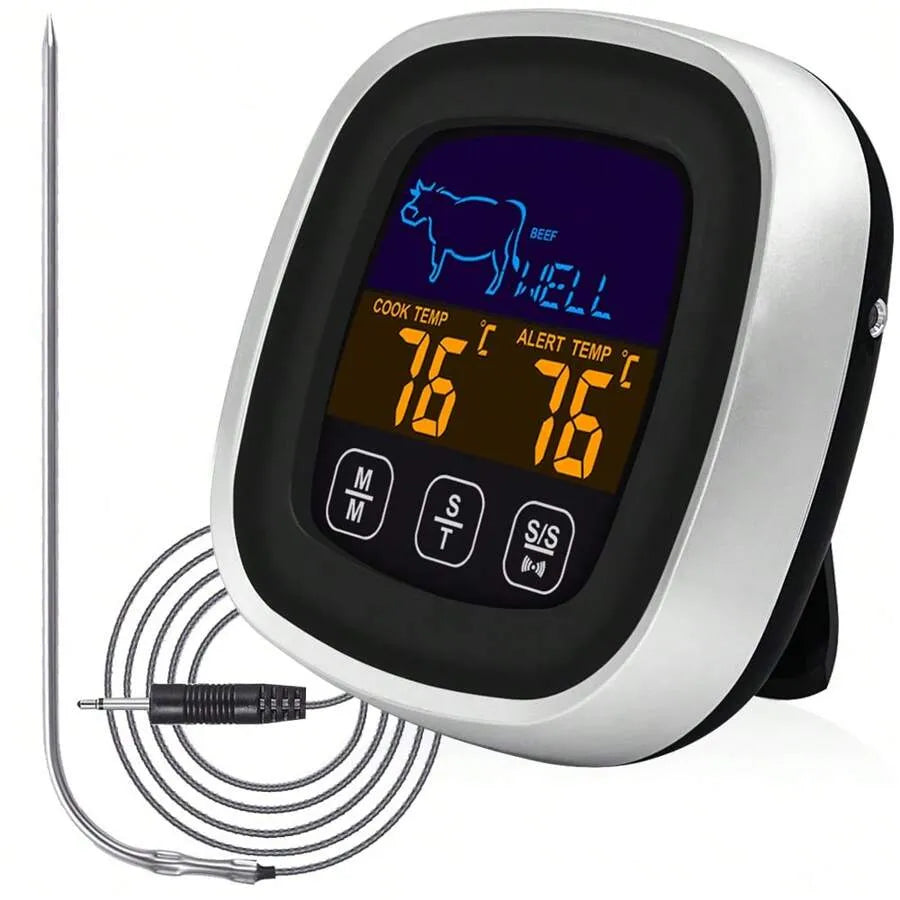 Digital Meat Thermometer with Touchscreen