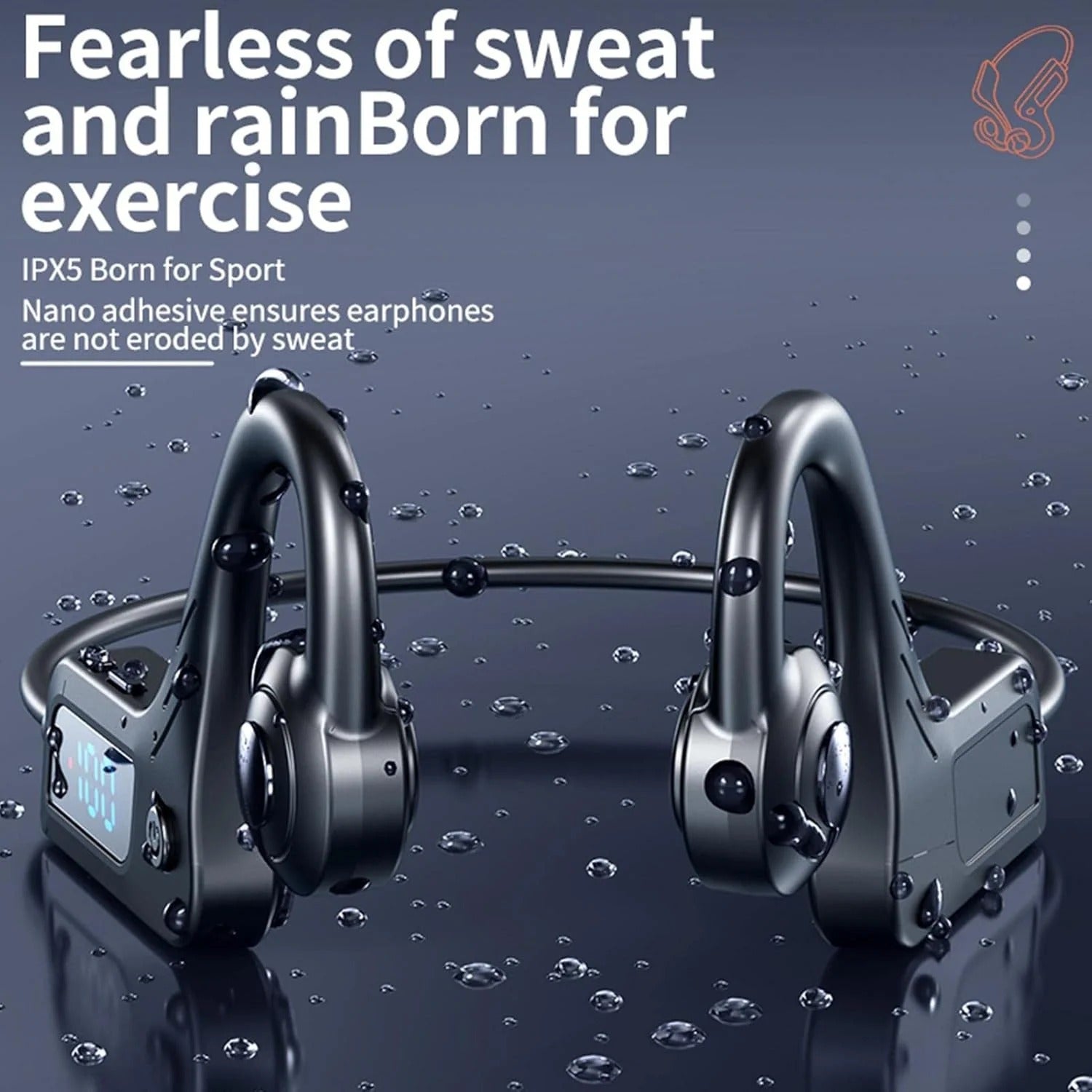 Open-Ear Bone Conduction Wireless Headphones