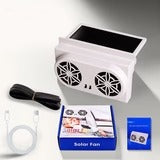 Solar-Powered Car Window Fan