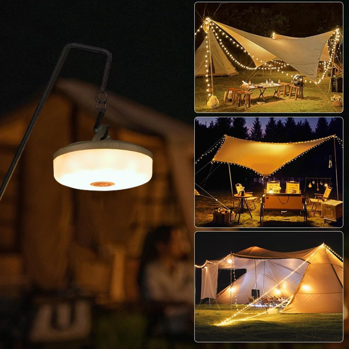 Rechargeable Waterproof Outdoor String Light (10 m)