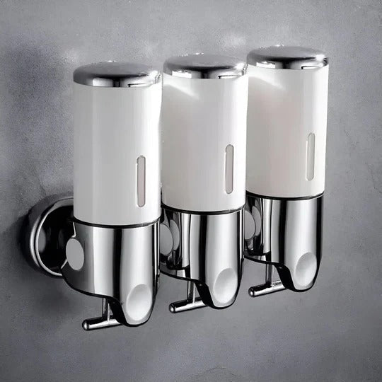 Wall-Mounted Brass Soap Dispenser
