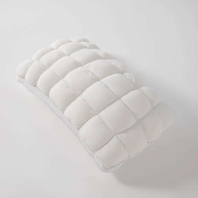 Ergonomic Microfiber Sleeping Pillow