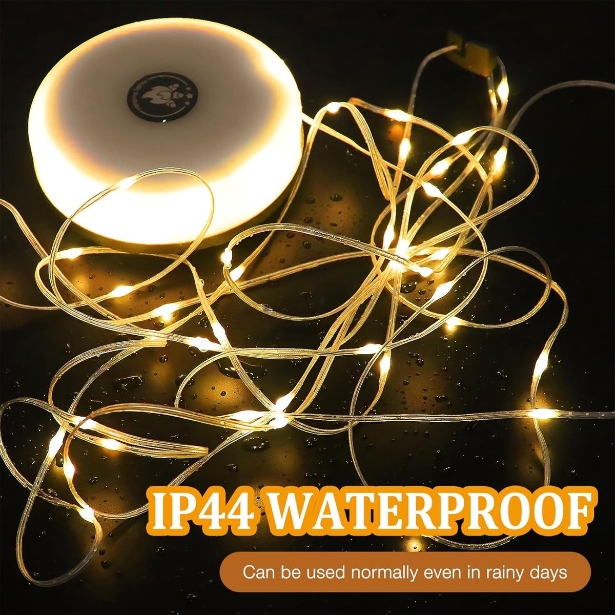 Rechargeable Waterproof Outdoor String Light (10 m)
