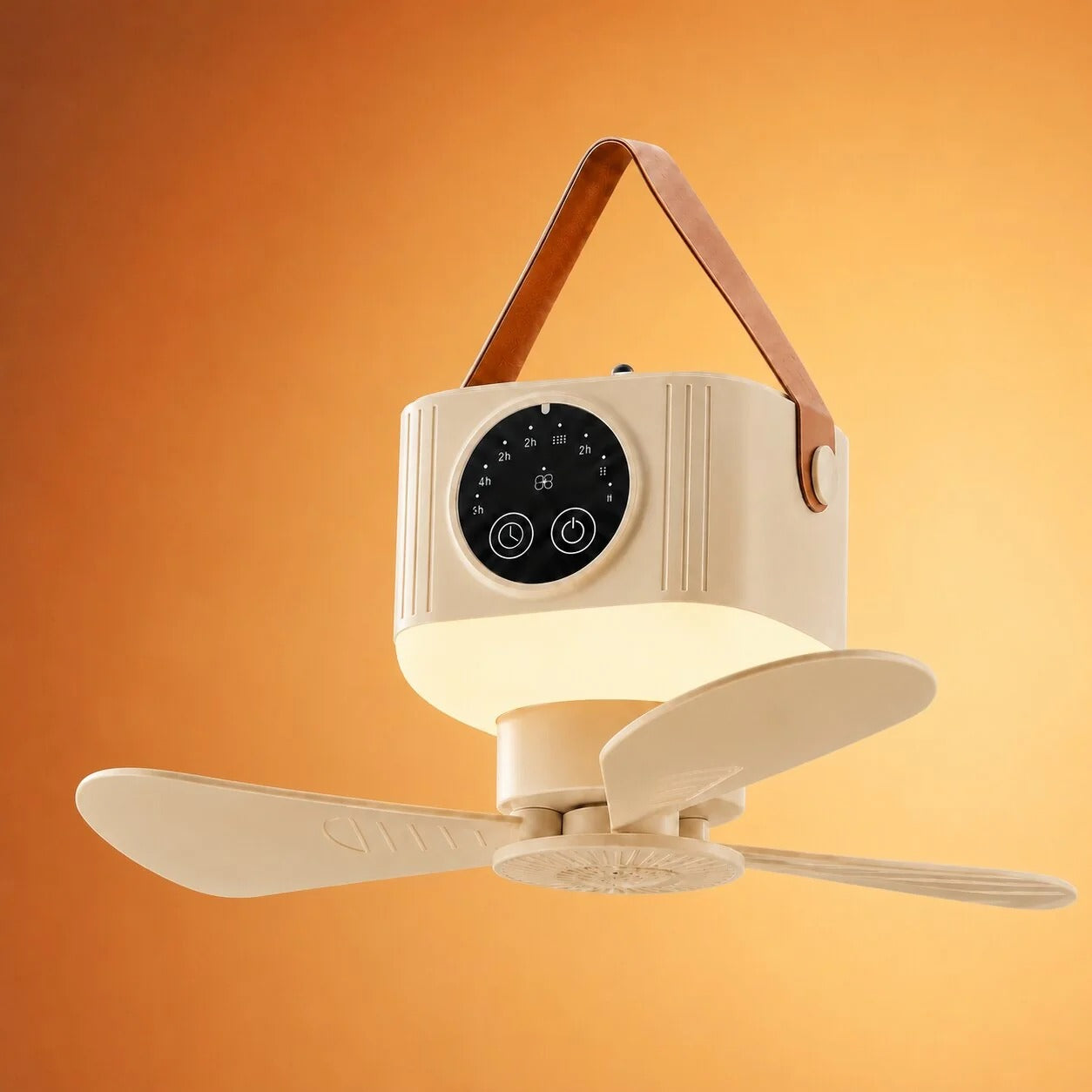 Camping Fan with LED Light