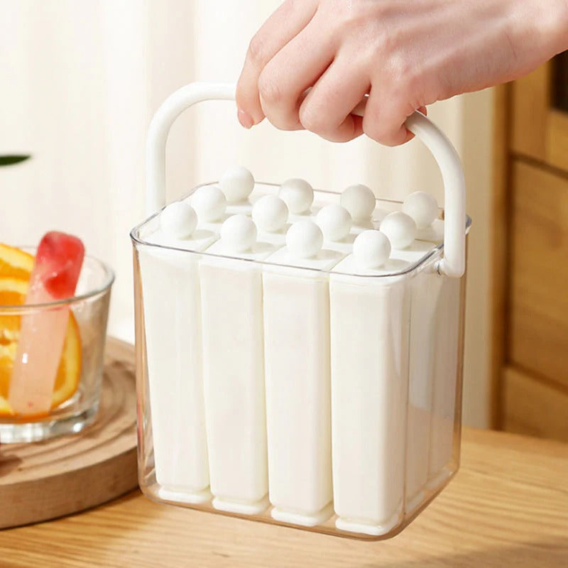 Silicone Ice Stick Mould with Storage Box