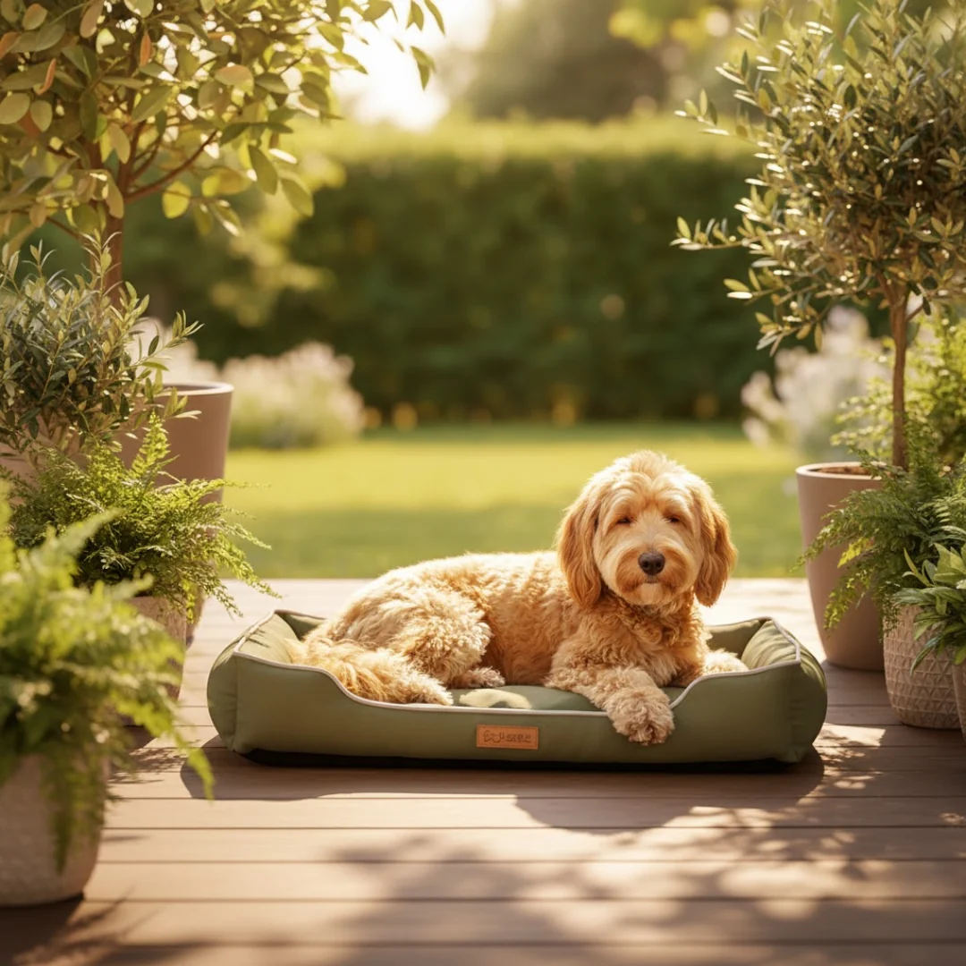 Supportive Foam Dog Bed with Removable Washable Cover