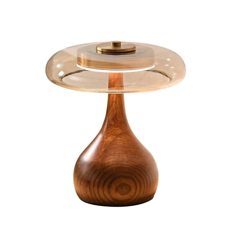 Retro Stained Glass Table Lamp