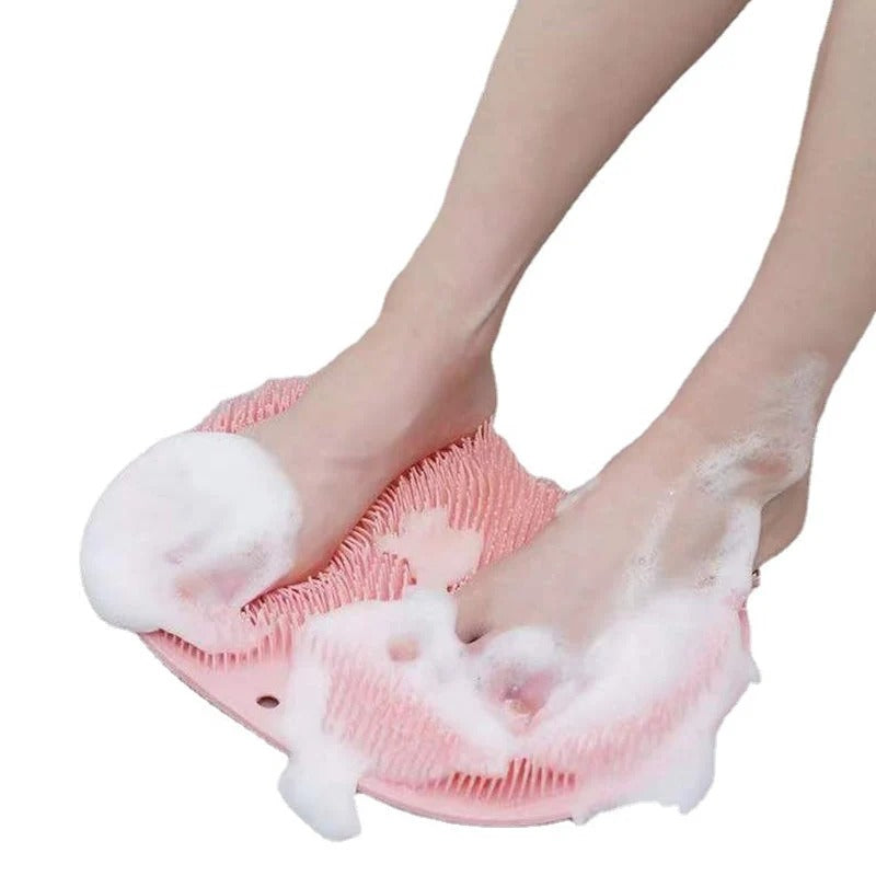 Silicone Foot Scrubber Shower Mat