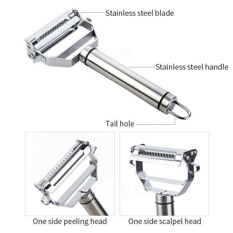 Stainless Steel Julienne Vegetable Peeler