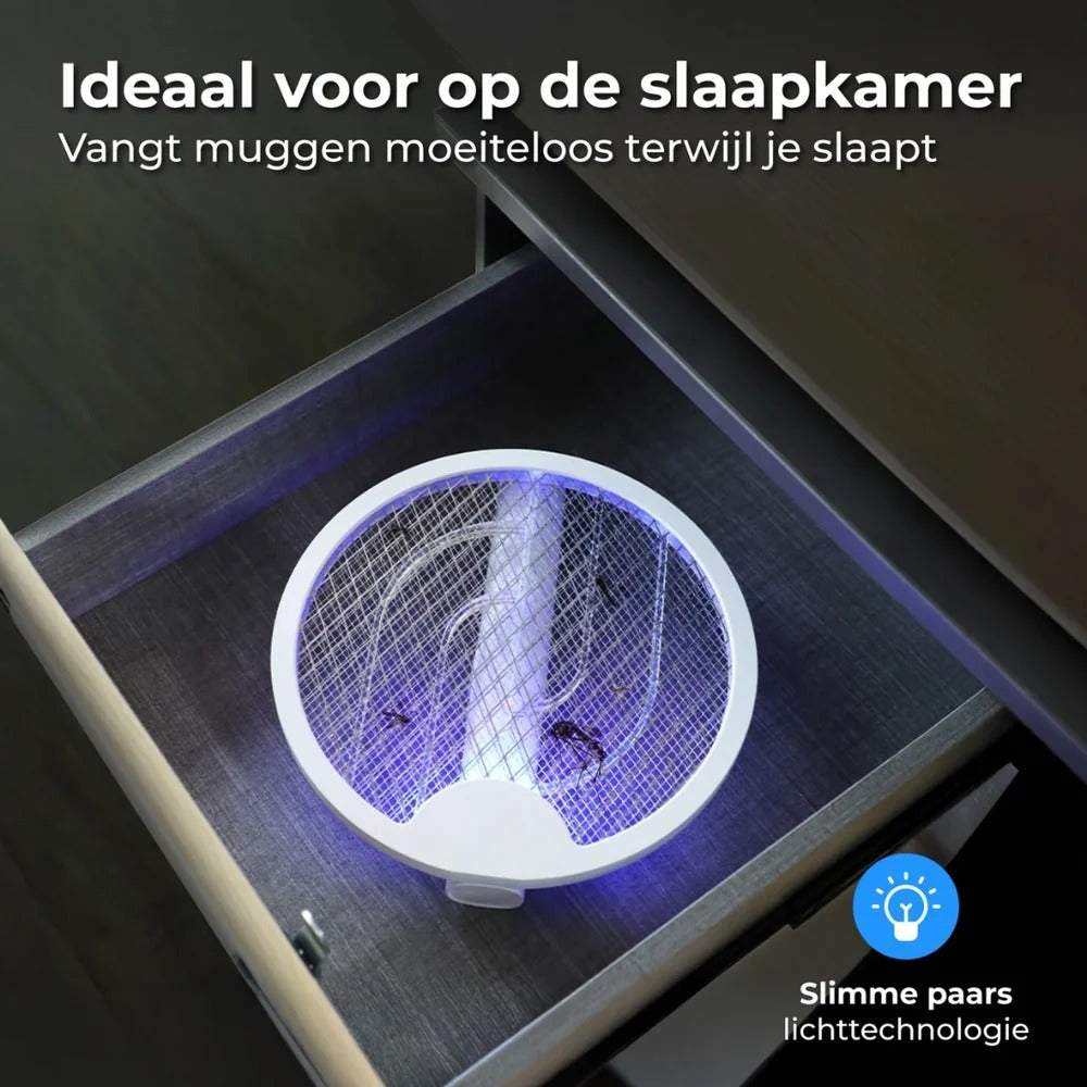 Electric Fly Swatter with UV Lamp