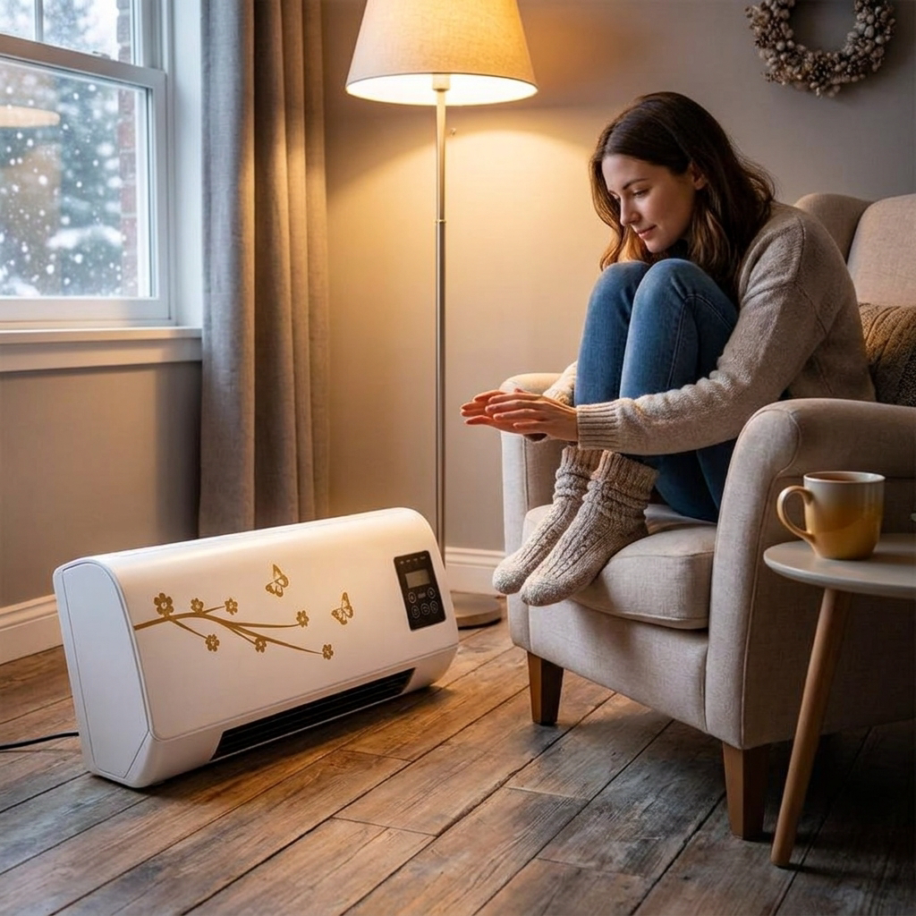 Portable Wall-Mounted Heater and Cooler