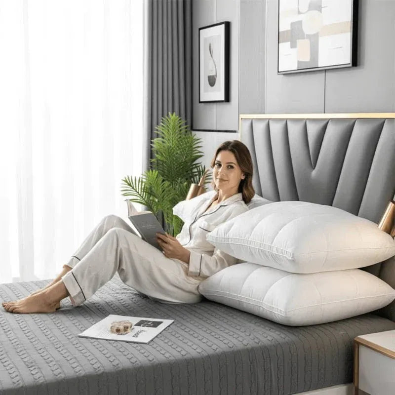 Down-Blend Sleeping Pillow