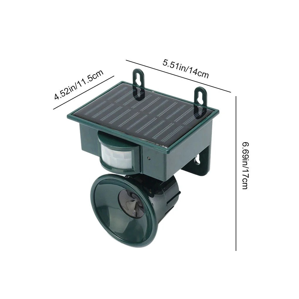 Solar Bird Repeller with Motion Sensor