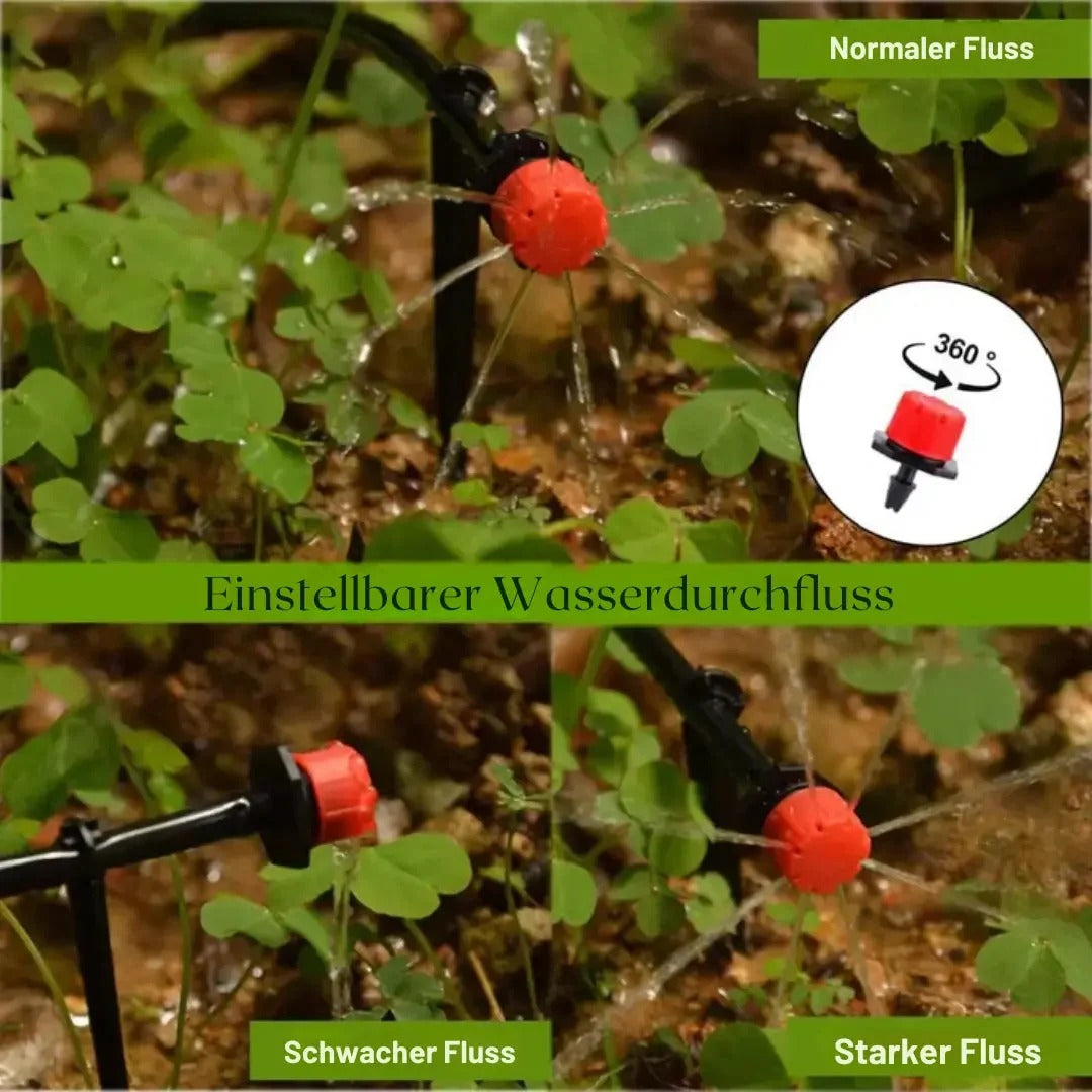 Adjustable Irrigation Drippers (100-Piece Set)