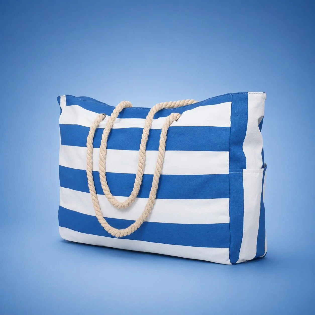 XXL Beach Bag with Zipper