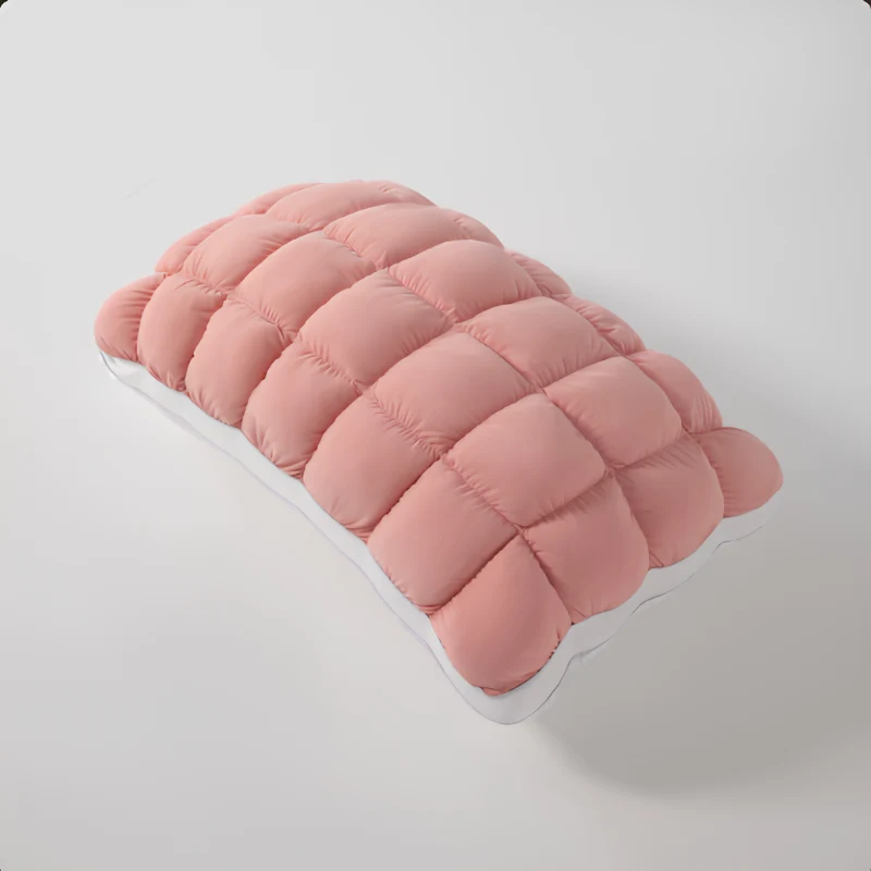 Ergonomic Microfiber Sleeping Pillow