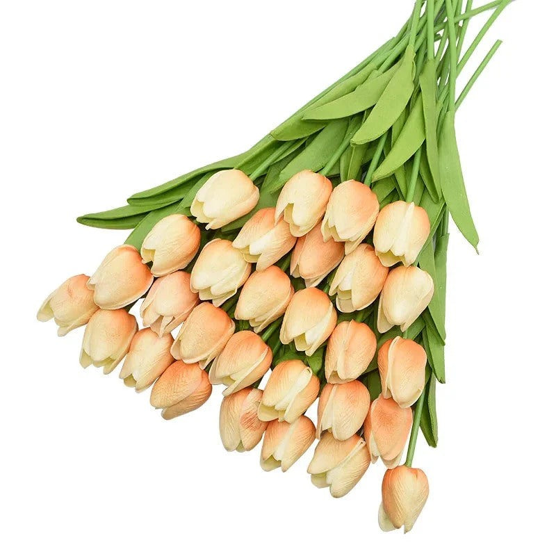 31-Piece Artificial Tulip Bunch