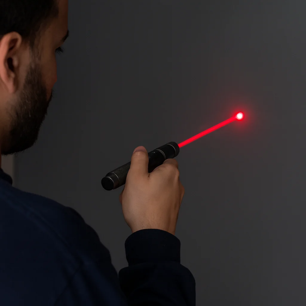 Rechargeable Laser Pointer Torch