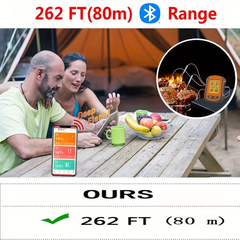 Wireless Dual-Probe Meat Thermometer