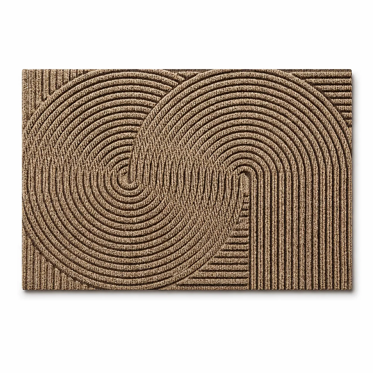 Modern Scandinavian Non Slip Dirt Resistant Door Mat for Entryway