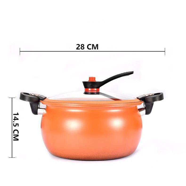 8 L Pressure Cooker with Non-Stick Coating